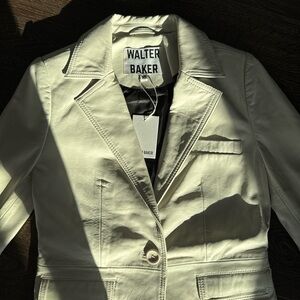 Walter Baker Leather Blazer